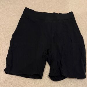 nuuds Women's Black Bike Shorts